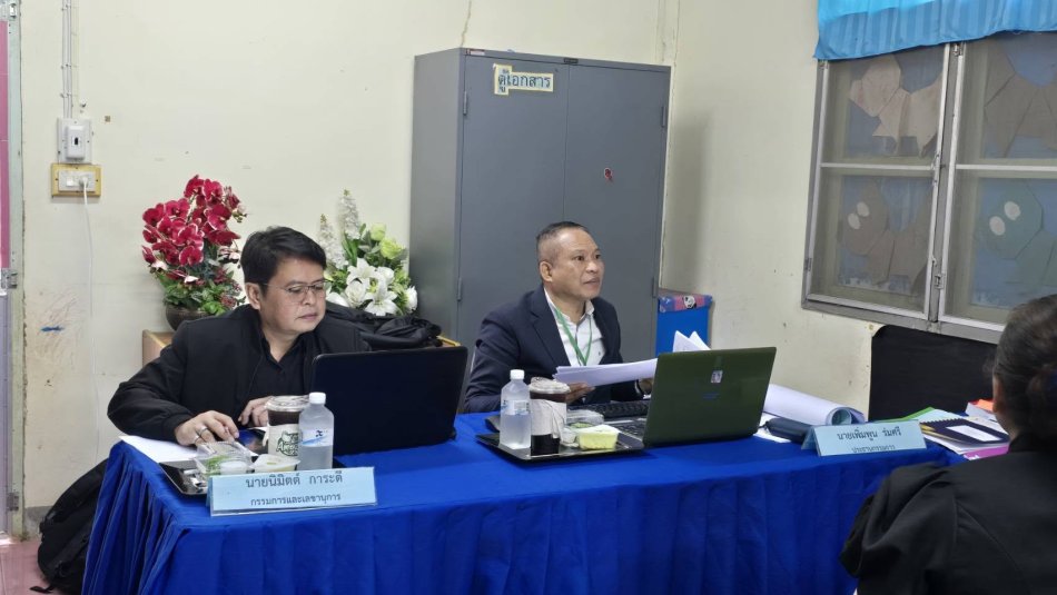 กองการศึกษาเทศบาลตำบลงิ้วด่อน พร้อมด้วยคณะครูและบุคลากร ศูนย์พัฒนาเด็กเล็กบ้านกกกอก ยินดีต้อนรับคณะกรรมการตรวจประเมินคุณภาพภายในสถานศึกษา (SAR) ประจำปีการศึกษา 2569