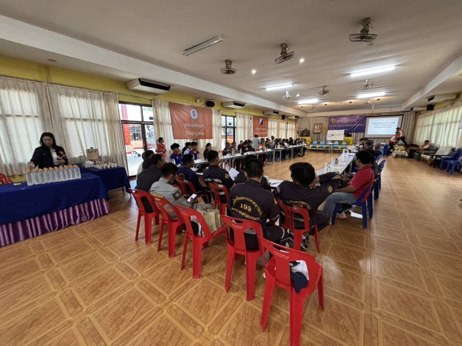 งานป้องกันและบรรสาธารณภัยเทศบาลตำบลงิ้วด่อน เข้าร่วมซ้อมแผนการฝึกการป้องกันและบรรเทาสาธารณภัยแห่งชาติ (ล่วงหน้า) ณ อาคารประชุมปภ.เขต7 สกลนคร อำเภอเมืองสกลนคร จังหวัดสกลนคร